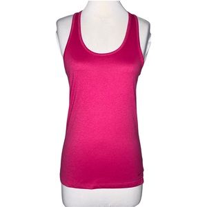 Nike Women’s Dri Fit Racerback Tank Top, Pink, S